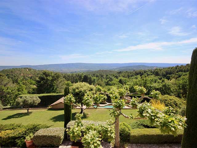 Vue sur le Luberon @ La Bastide de Roussillon